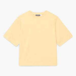 Mint Velvet Yellow Cotton Ultimate T-Shirt